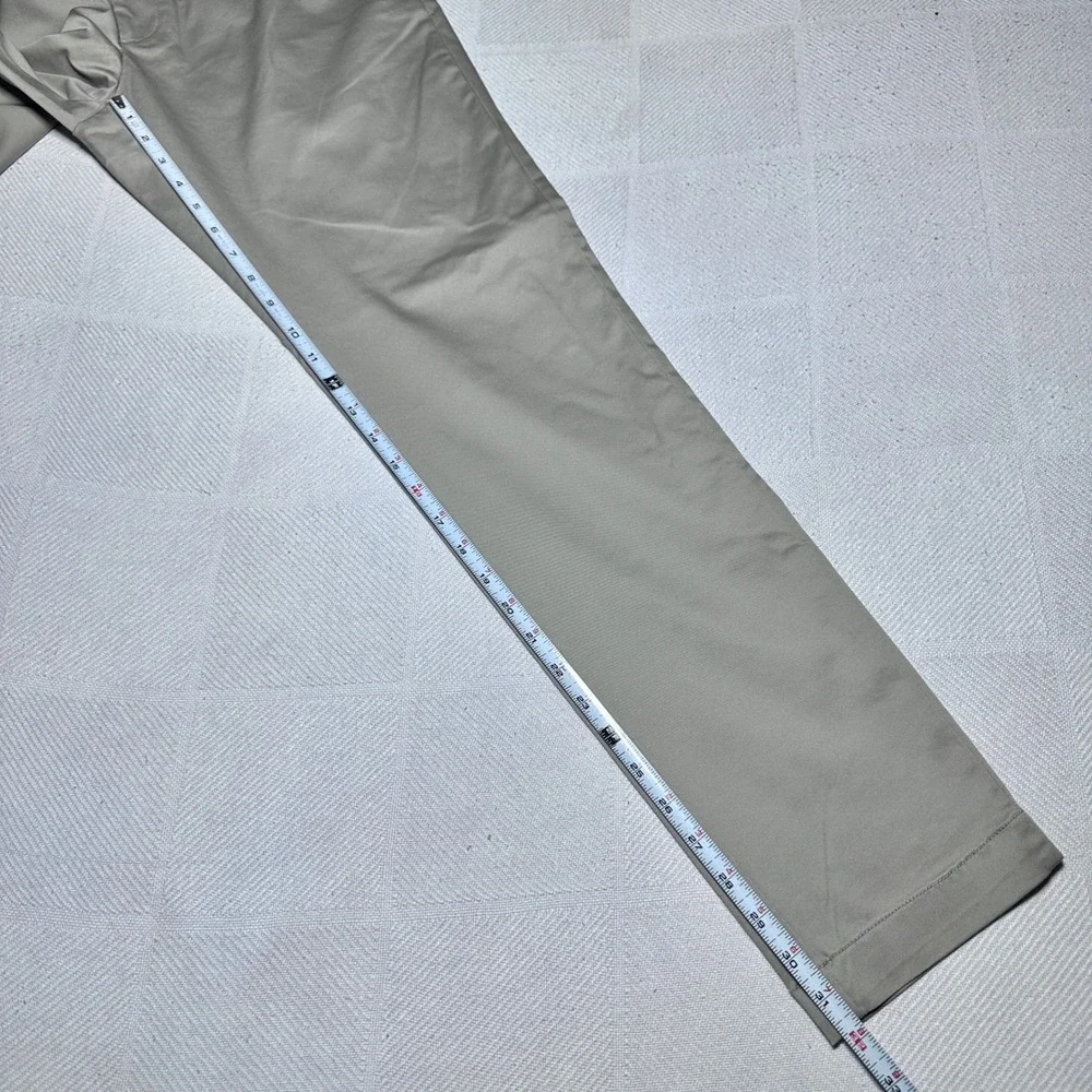 NEW Banana Republic Core Temp Chinos Mens 32x32 Slim Fit Smoked Taupe Tan Pants
